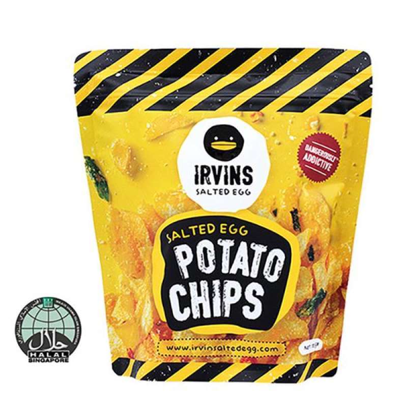 Jual (IRVINS)Salted Egg Yolk Potato Chips (105g) di Seller PChomeSEA