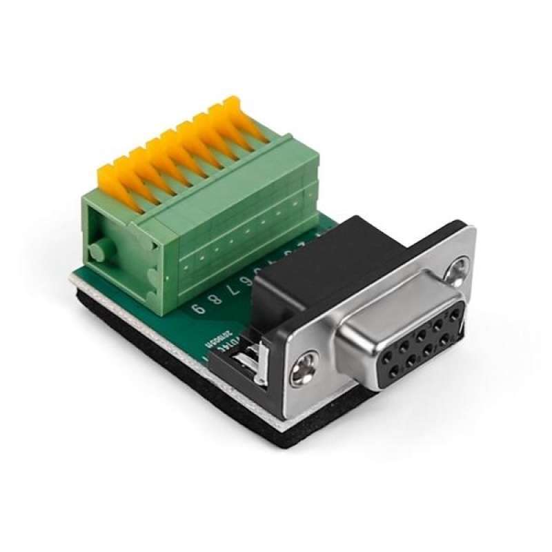Jual (Z-TEK)DB9 female to 9Pin terminal block (DB9 transfer terminal ...