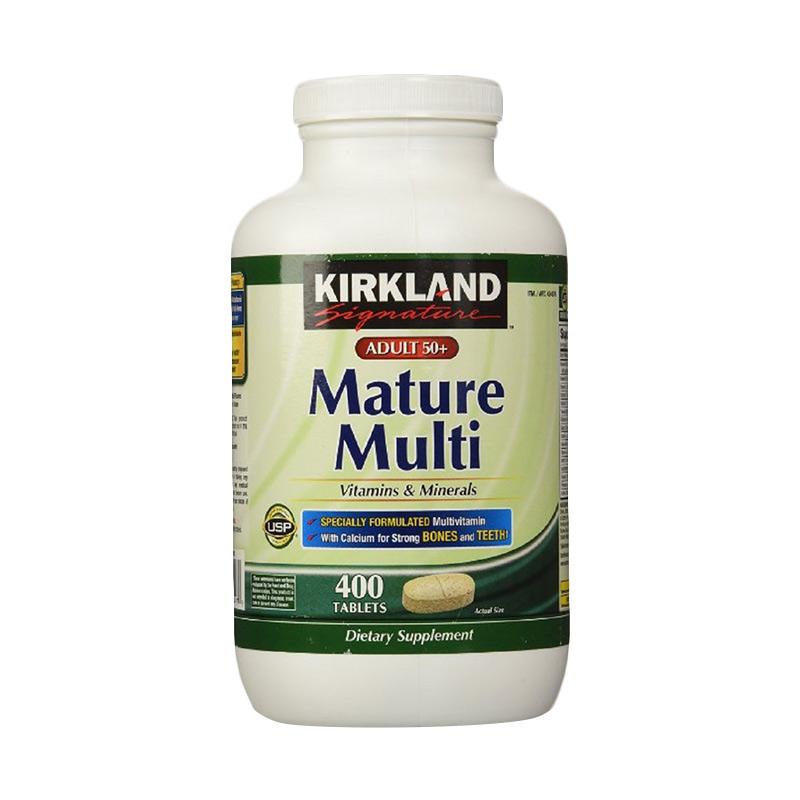 Jual Kirkland Signature Adults 50+ Mature Multi Vitamins & Minerals