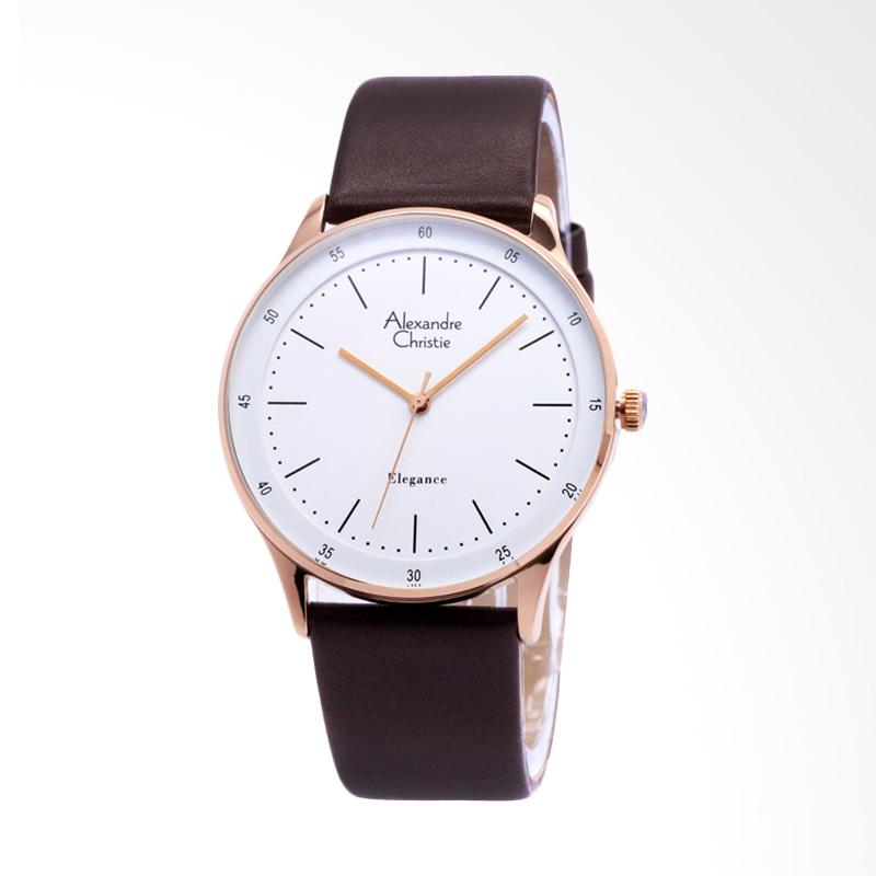 Jual Alexandre Christie Strap Kulit Jam Tangan Pria 