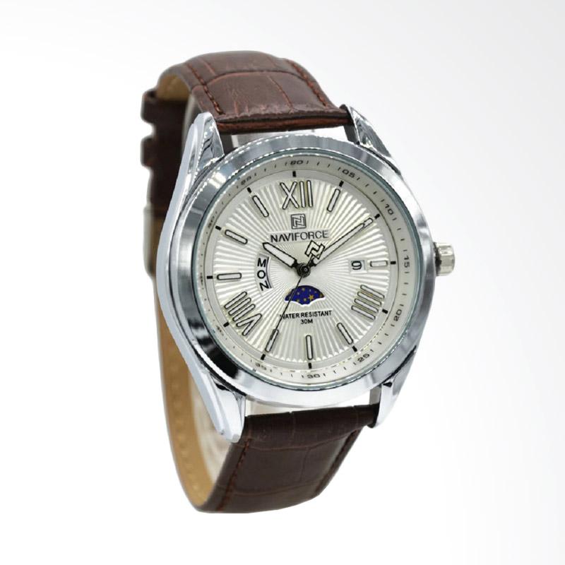 jual naviforce jam tangan pria coklat silver nf9108ms harga kualitas terjamin jual naviforce jam tangan pria coklat silver nf9108ms harga kualitas terjamin