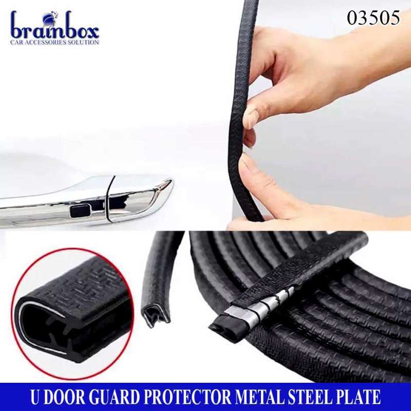 Jual Door Guard Metal Plate Pelindung Pintu Mobil Door Guard Car