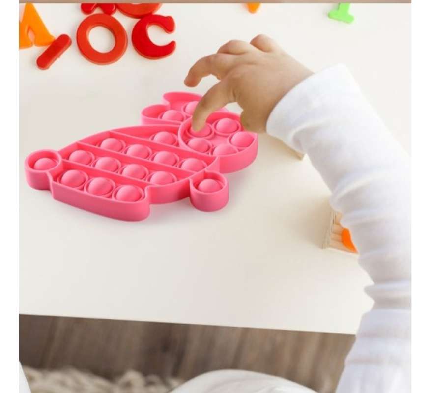 Jual Push Pop Bubble Sensory Toys Rabbit Shape Autism Special Needs ...