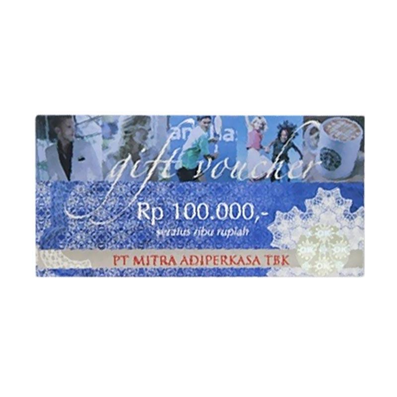 Jual MAP Voucher Fisik Belanja [Rp 100.000] Online April