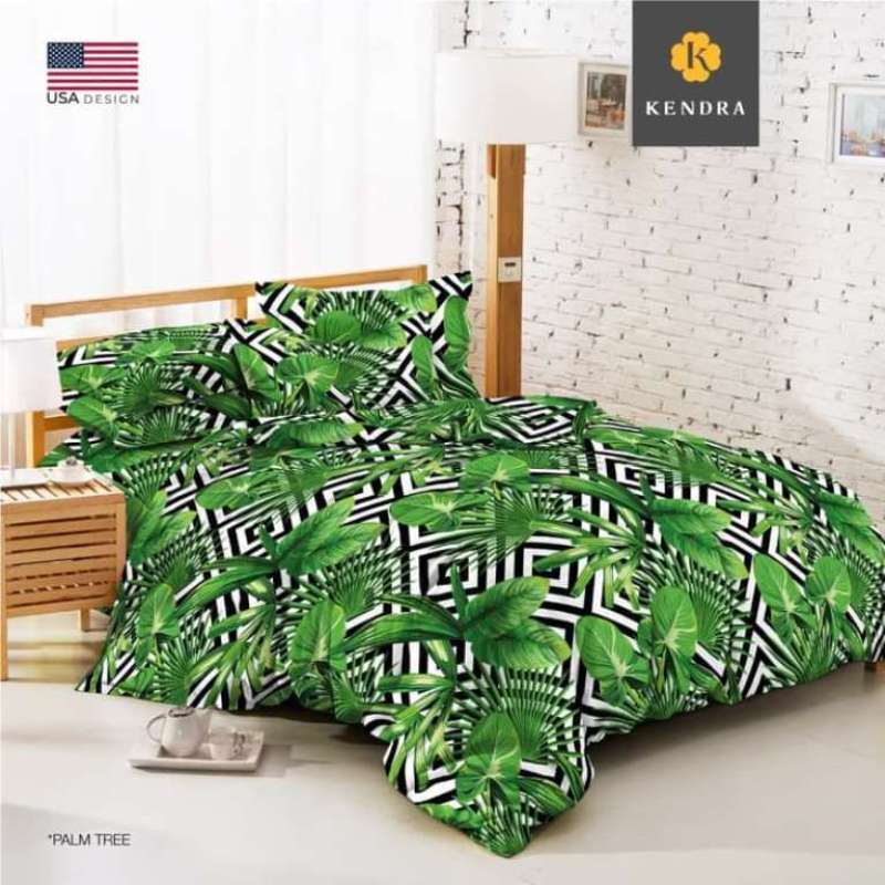 Jual SPREI KENDRA UKURAN KING TINGGI 30 CM PALM TREE di Seller spreitgr Karang Mulya, Kota