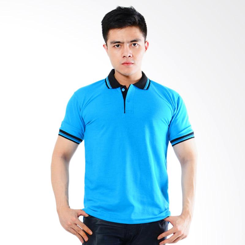 Download Jual Jfashion Basic Simpel Elegan Kaos Polo Pria - Biru Muda Online Maret 2021 | Blibli