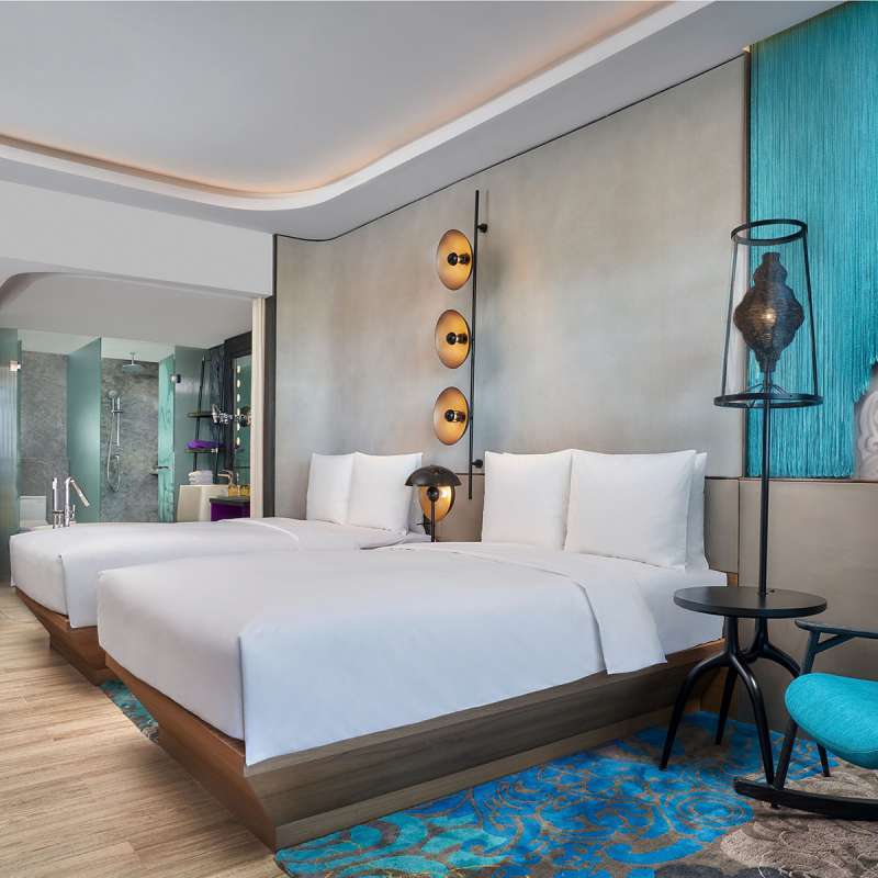 Jual Deluxe Garden View, Twin. Voucher hotel Renaissance Bali Nusa Dua