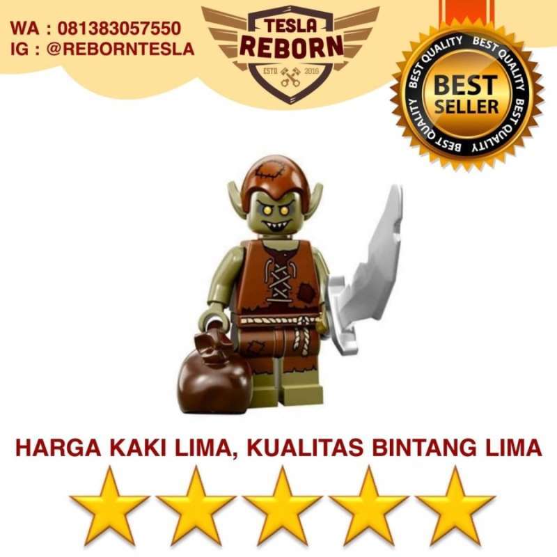LEGO Minifigures Goblin Minifigure Series 13 71008 col13-5 Fantasy Creature #5