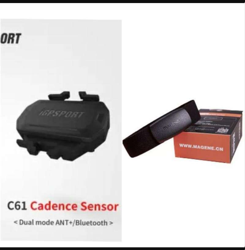 Jual Igpsport Cadence sensor C61 Cyclo computer bike computer Rpm speedmeter sepeda Black