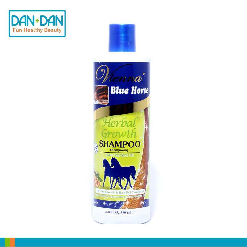 Promo Vienna Shampoo Blue Horse Herbal Growth 350 Ml Diskon 10 Di