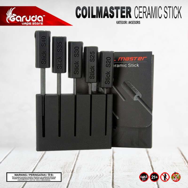 Jual Ceramic Stick Coil Master 100 Authentic di Seller Garuda Vape