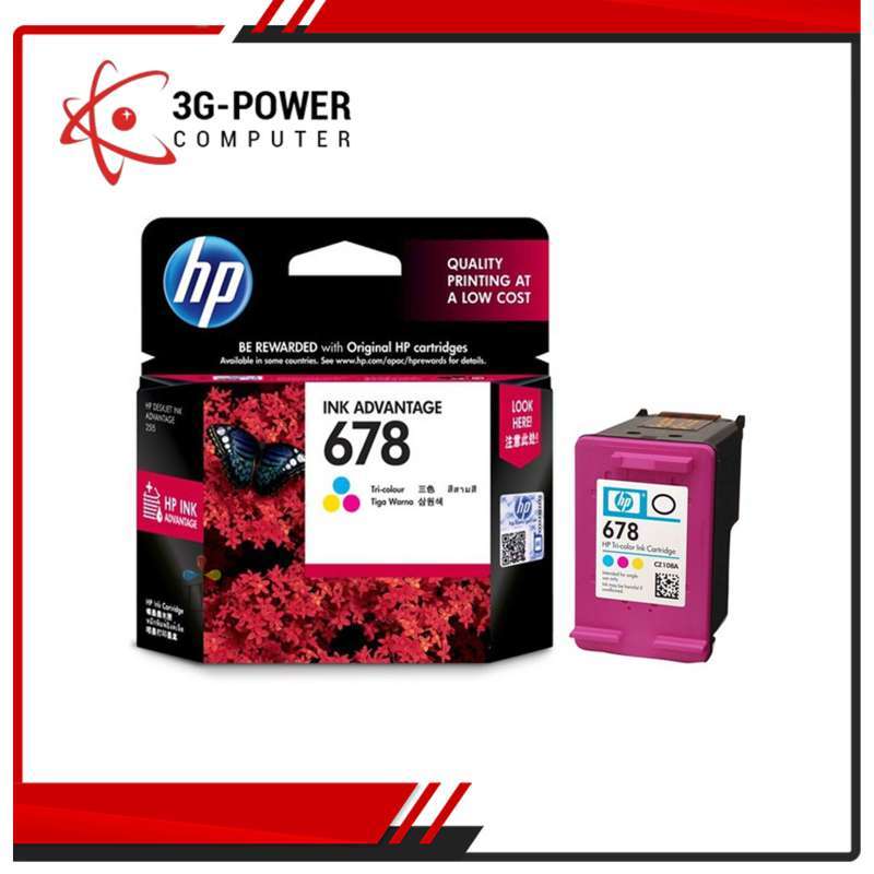 Promo HP 678 Color Ink Cartridge Diskon 11 di Seller KLA Computer