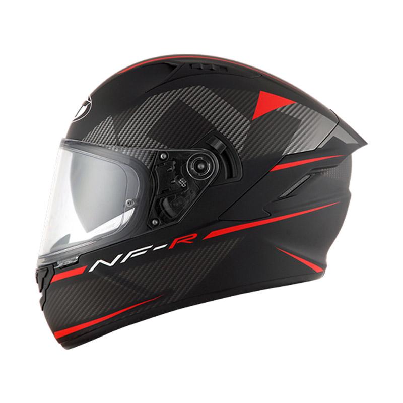 Jual KYT-NFR Logos Matt Helm Full Face - Red Online