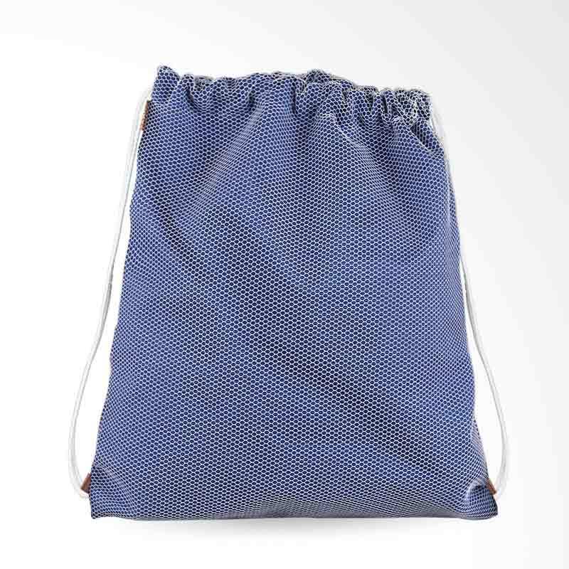 jual tonga tas ransel serut jaring biru ts001jb jual tonga tas ransel serut jaring biru ts001jb