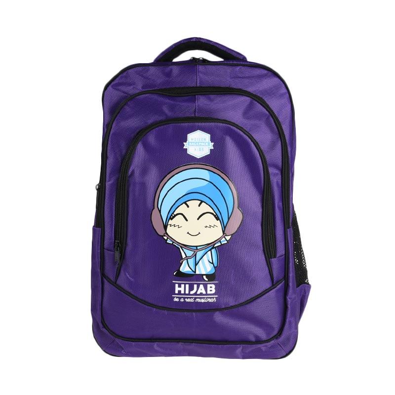 Jual Moslem Kids Alibeshop Tas Sekolah Anak - Ungu Online