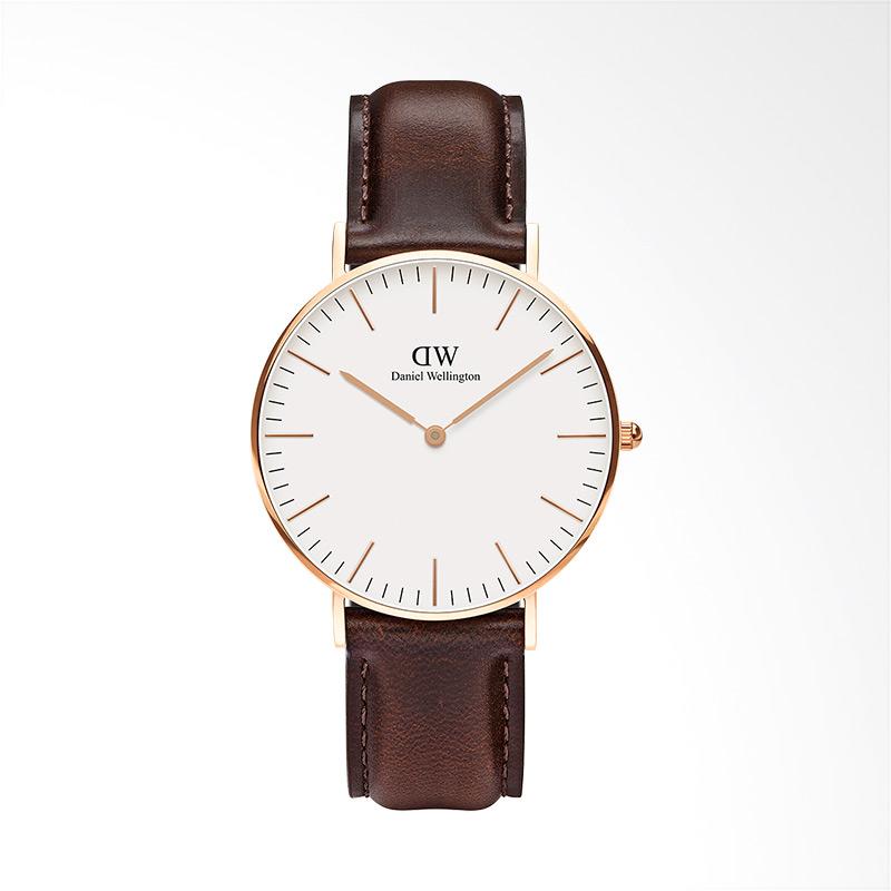 Jual Daniel Wellington Classic Bristol Leather - Rose Gold - 36mm di ...