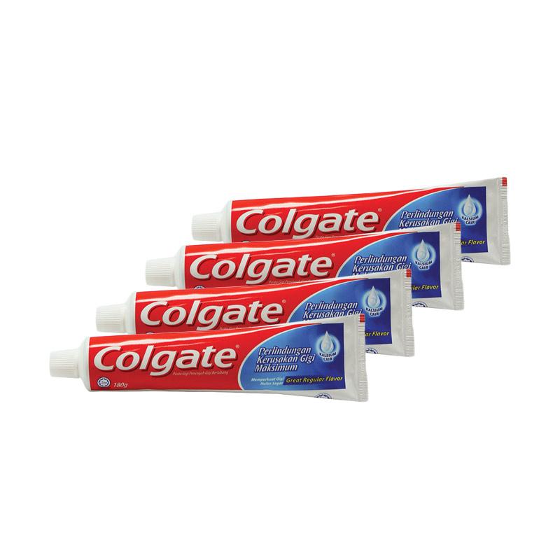 jual groceries colgate great regular pasta gigi 180 g 4 jual groceries colgate great regular pasta gigi 180 g 4