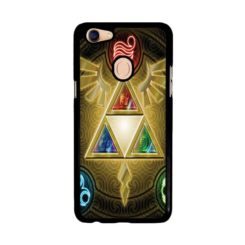 âˆš Acc Hp Zelda Triforce Element Z0152 Custom Casing For Oppo F5 Terbaru