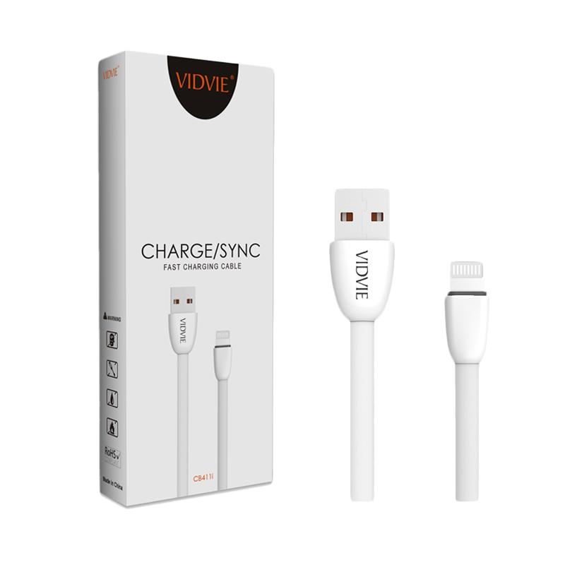 jual vidvie cb411 usb kabel data for iphone putih fast charging harga kualitas jual vidvie cb411 usb kabel data for iphone putih fast charging harga kualitas