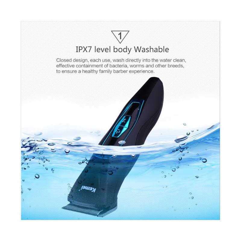 Jual Kemei KM-4003 Waterproof Electric Trimmer for men
