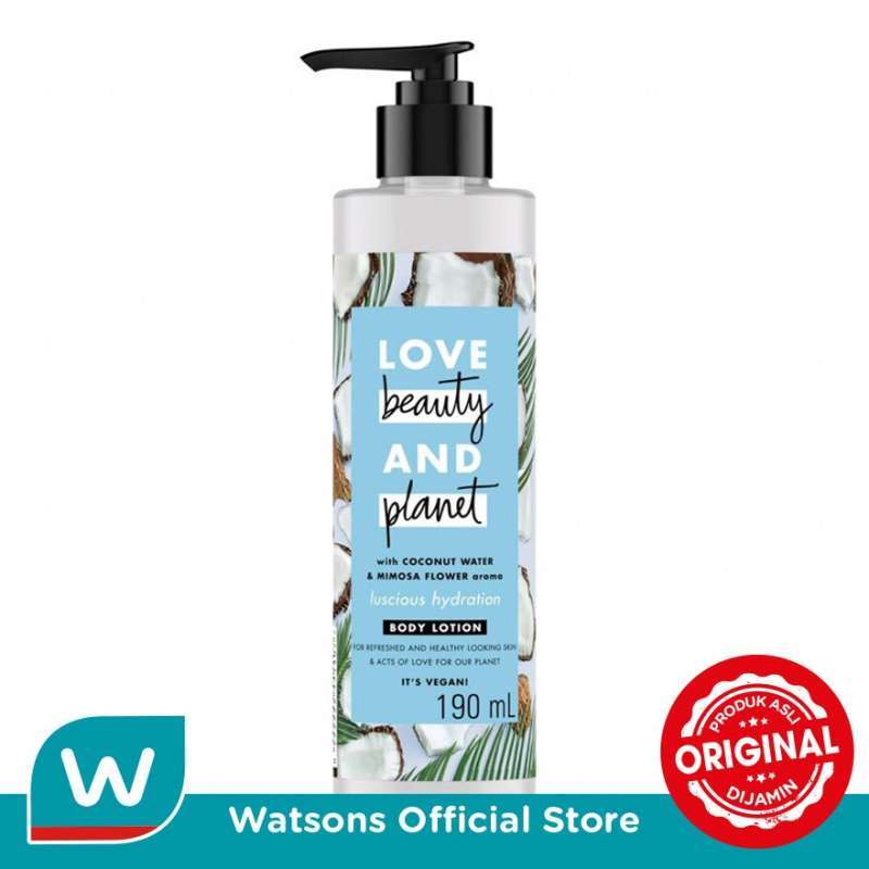 Jual Love Beauty & Coconut Water & Mimosa Flower Body Lotion