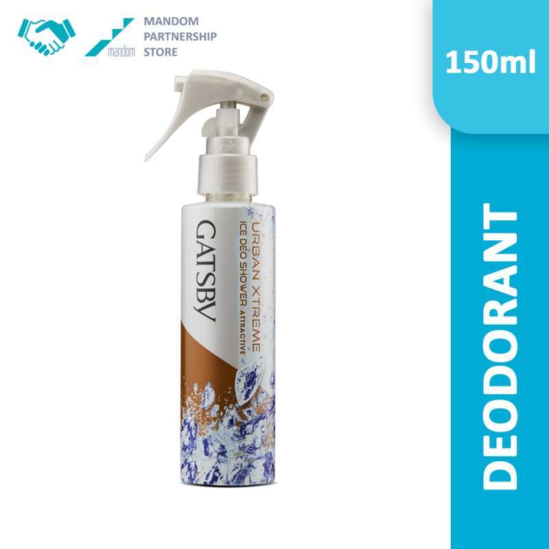 Promo Gatsby Urban Xtreme Ice deo Shower Attractive 150ml Diskon 9 di