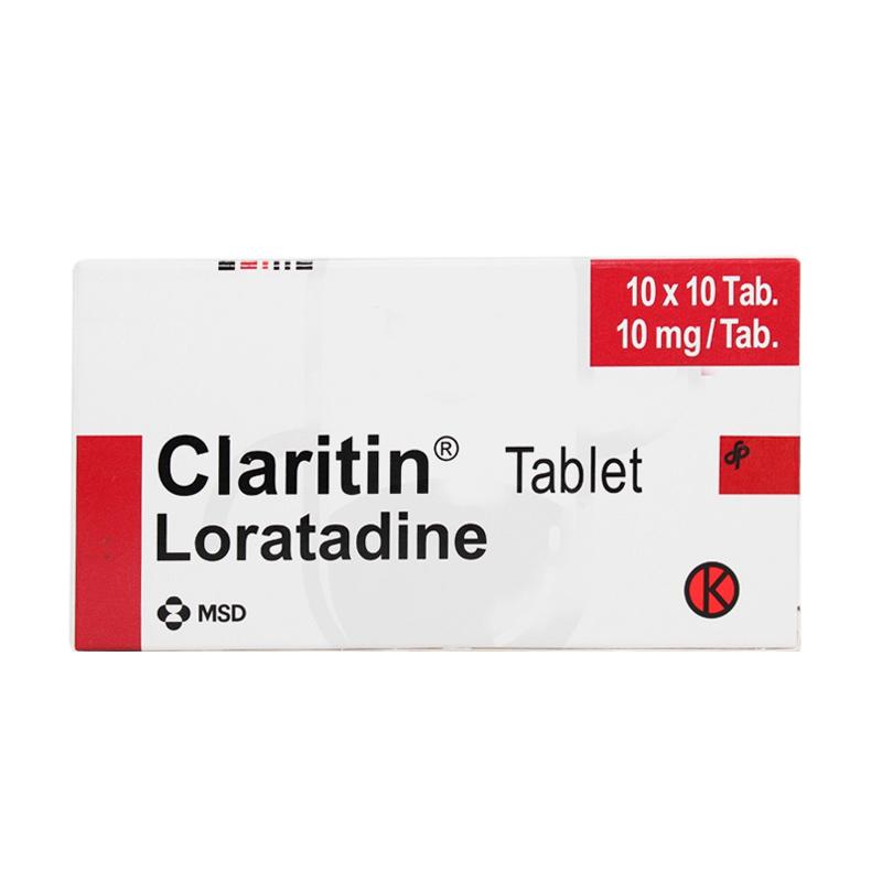 Jual Claritin Tablet 10 Mg Obat Alergi [10 Tablet/Strip] Online April
