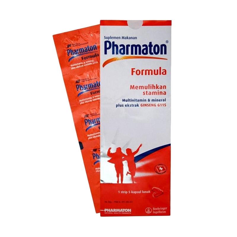 jual pharmaton formula suplemen kesehatan 5 kapsul jual pharmaton formula suplemen kesehatan 5 kapsul