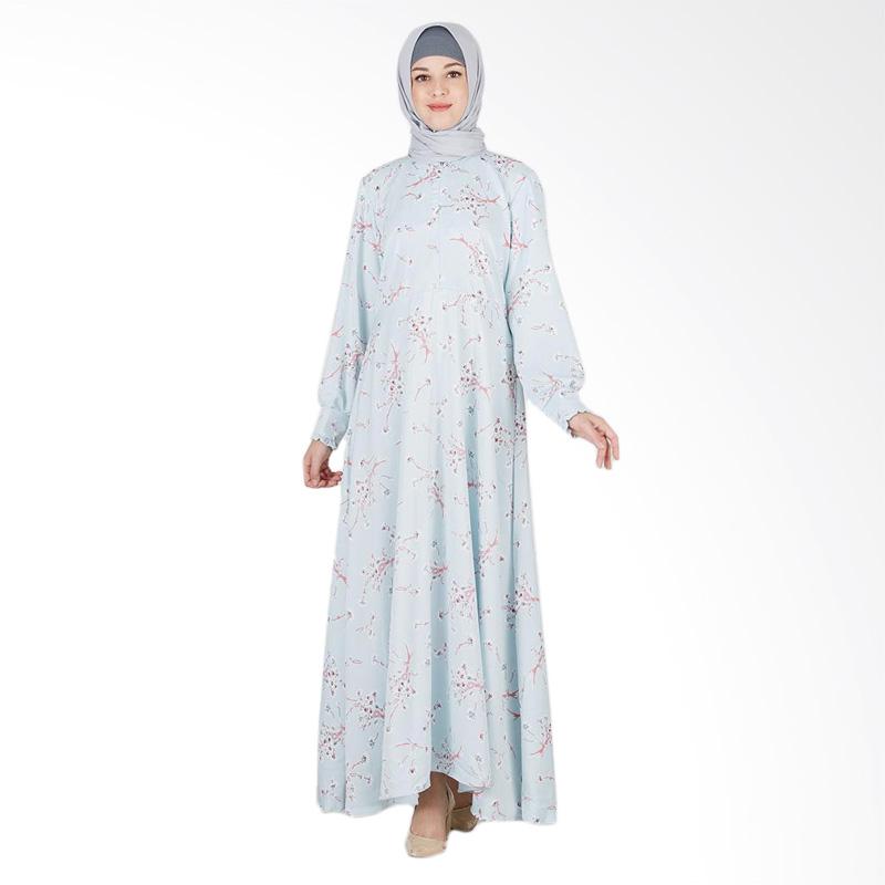 Jual LAMAK Anisa Dress Muslim Wanita - Biru Muda Online