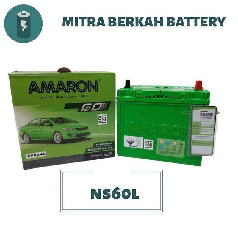 Jual Amaron GO Aki Kering Mobil Suzuki Baleno Ns60L di Seller Mitra
