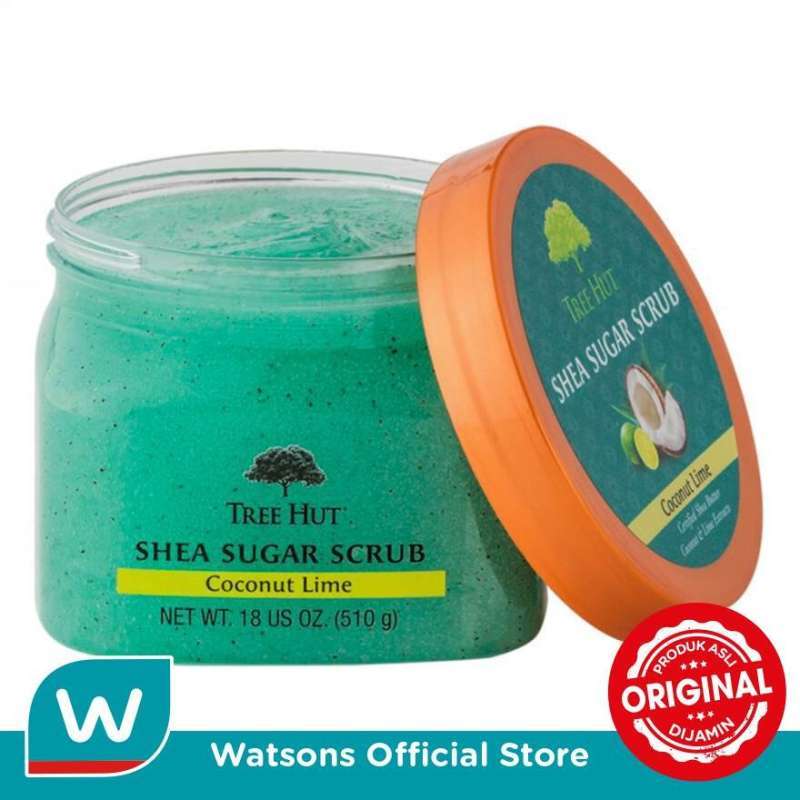 Jual Tree Hut Shea Sugar Scrub Coconut Lime 510g di Seller WATSONS Official Store WAREHOUSE