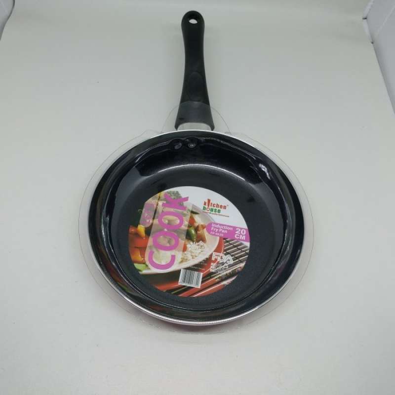 Jual KH FP0620 PINK Fry Pan Teflon Induksi 20cm Alumunium Pan Induction