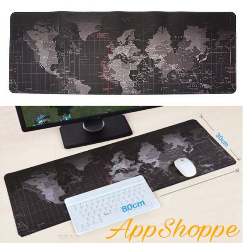 Promo MOUSE PAD World Map Desk Pad Table Top Diskon 41 di Seller