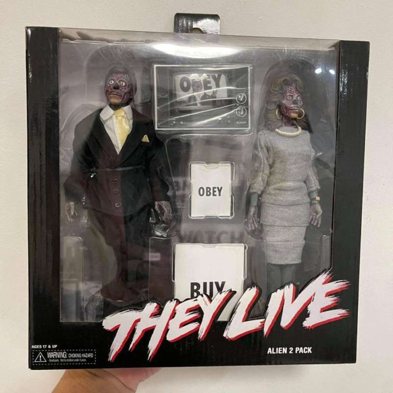 They Live (Eles Vivem) de John Carpenter – Action Figures Retro Neca