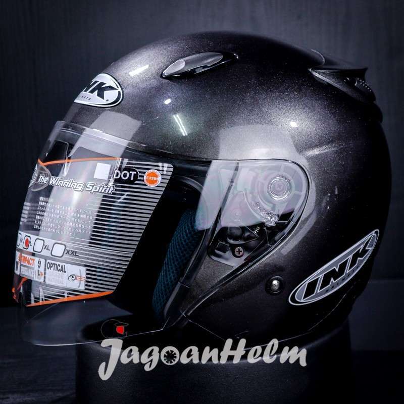 Jual INK Centro Jet Helm SOLID Original Helmet di Seller Jagoan Helm