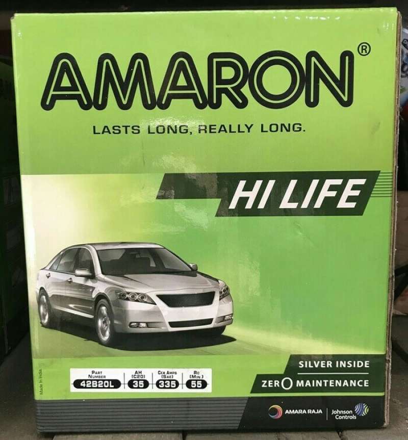 Jual Aki mobil Nissan Grand Livina NS40ZL Amaron Pro Hi Life garansi 12