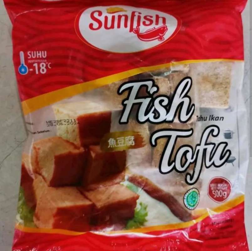 Jual Sunfish Fish Tofu Tahu Ikan Makanan Beku [500 G] Di Seller Rupa ...