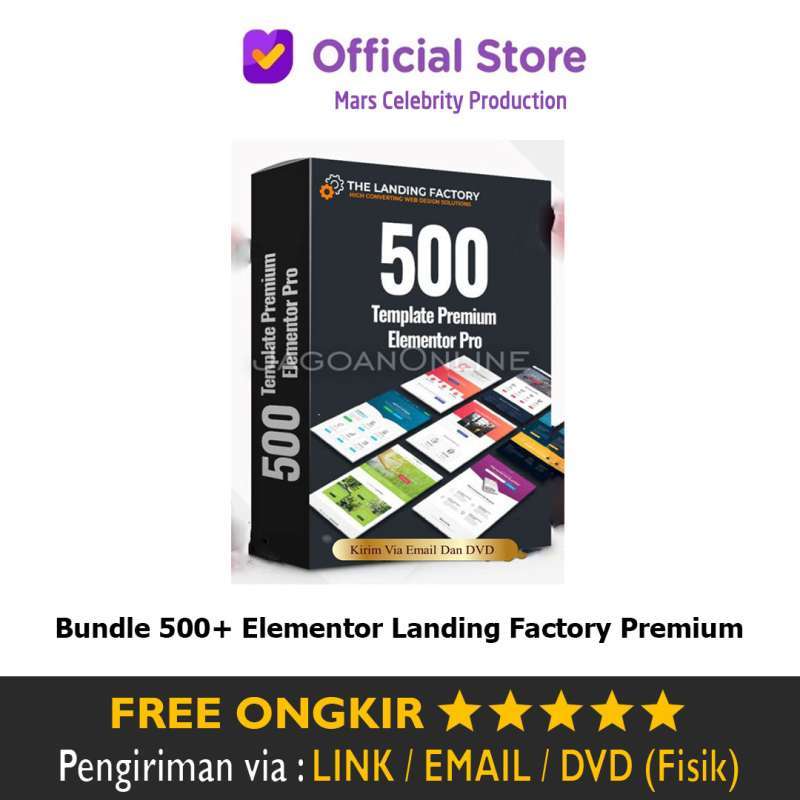 Jual Bundle 500+ Elementor Landing Factory LandingFactory Premium ...