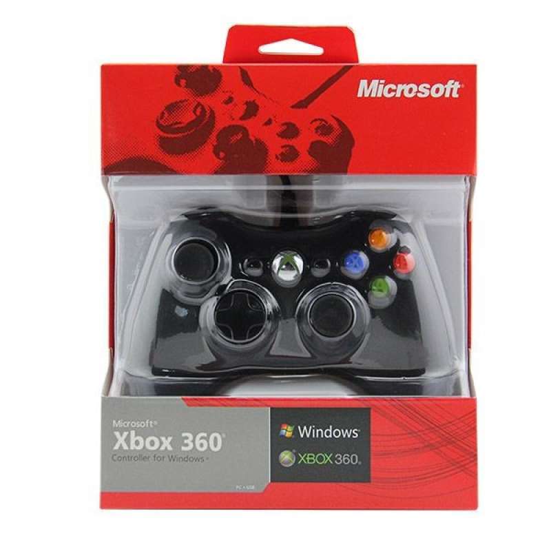 Jual Xbox 360 Wired Controller Windows PC Stick Stik Joystick Gamepad