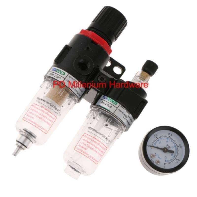 Jual AFC2000 Air Filter Regulator Oil Water Separator Airbrush