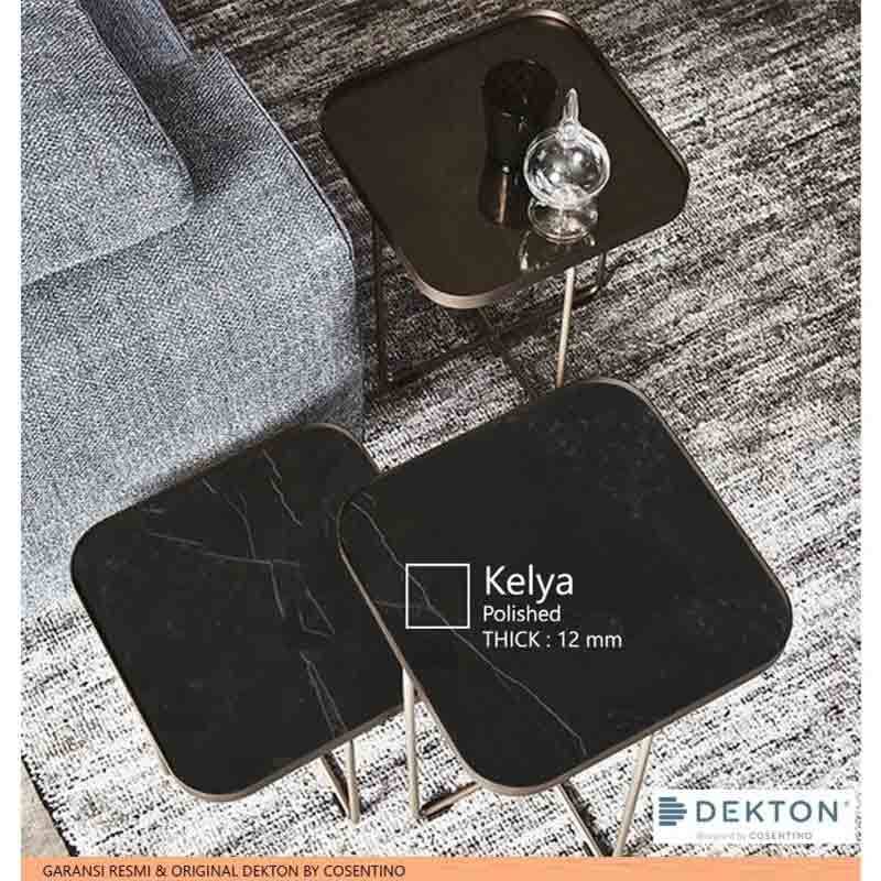 Jual Dekton CTS Square Kelya 50cm x 50cm Thickness 12mm Coffee Table di Seller Brava Home