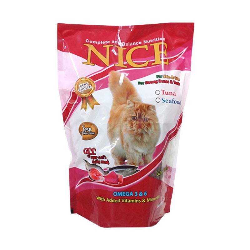 √ Nice Cat Food Makanan Kucing Repack [1 Kg] Terbaru September 2021