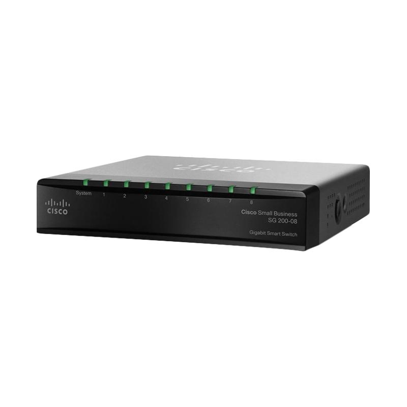 Jual Cisco SG200-08 8-Port Gigabit Smart Switch Online Agustus 2020