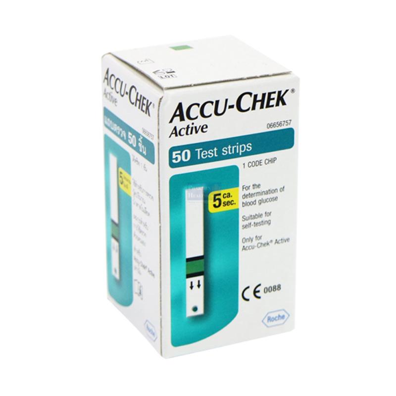 Jual Accu Chek Active Test Strips [50 S] di Seller Kelapa