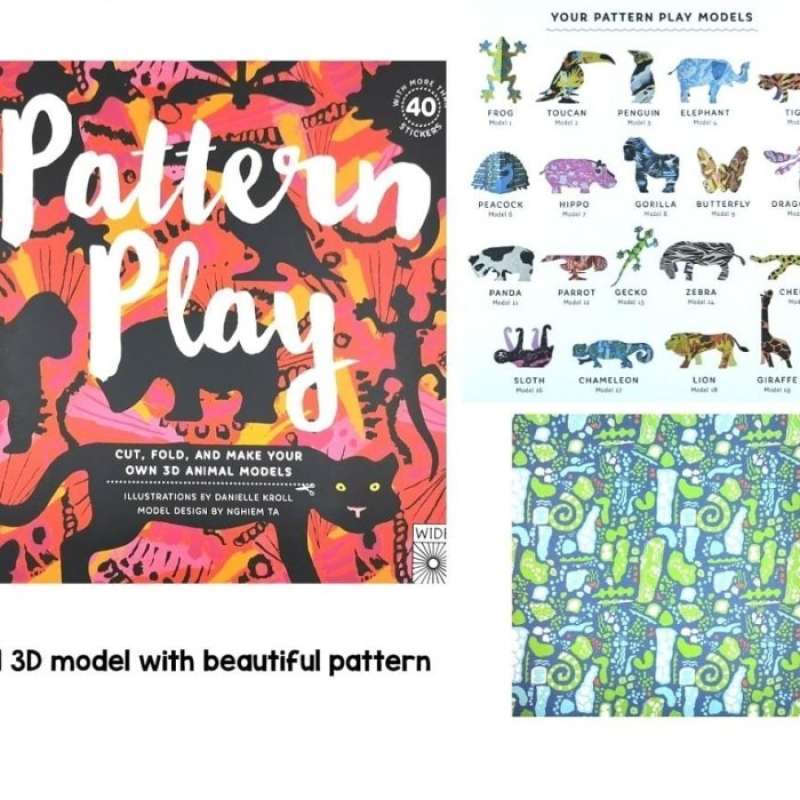 Jual Pattern Play 3D models Animals di Seller Oamra.indo - Cengkareng ...