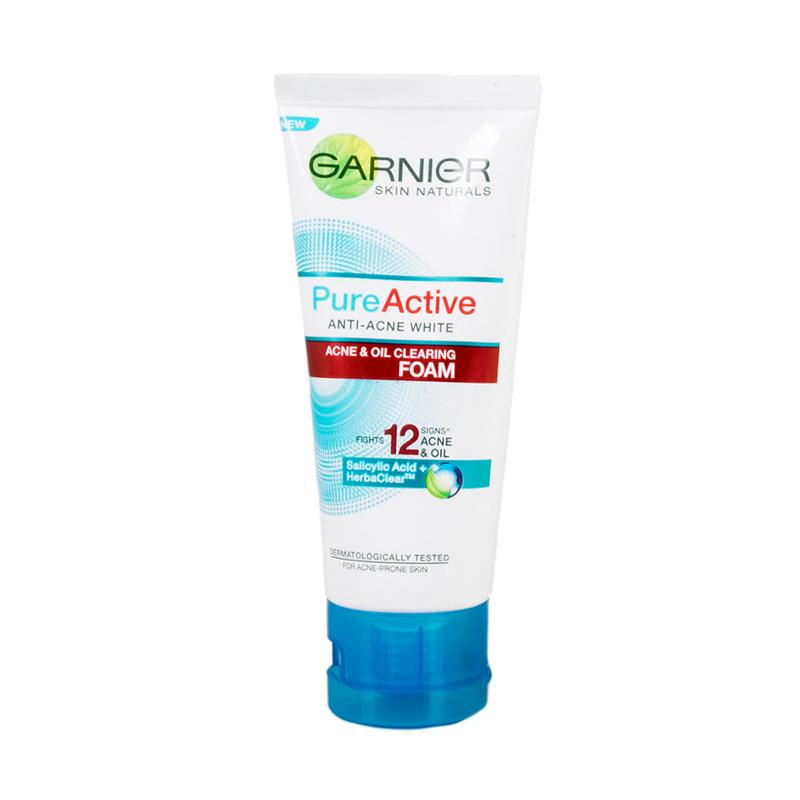 Jual Garnier Skin Naturals Pure Active Multi Action Foam [50 mL] di ...