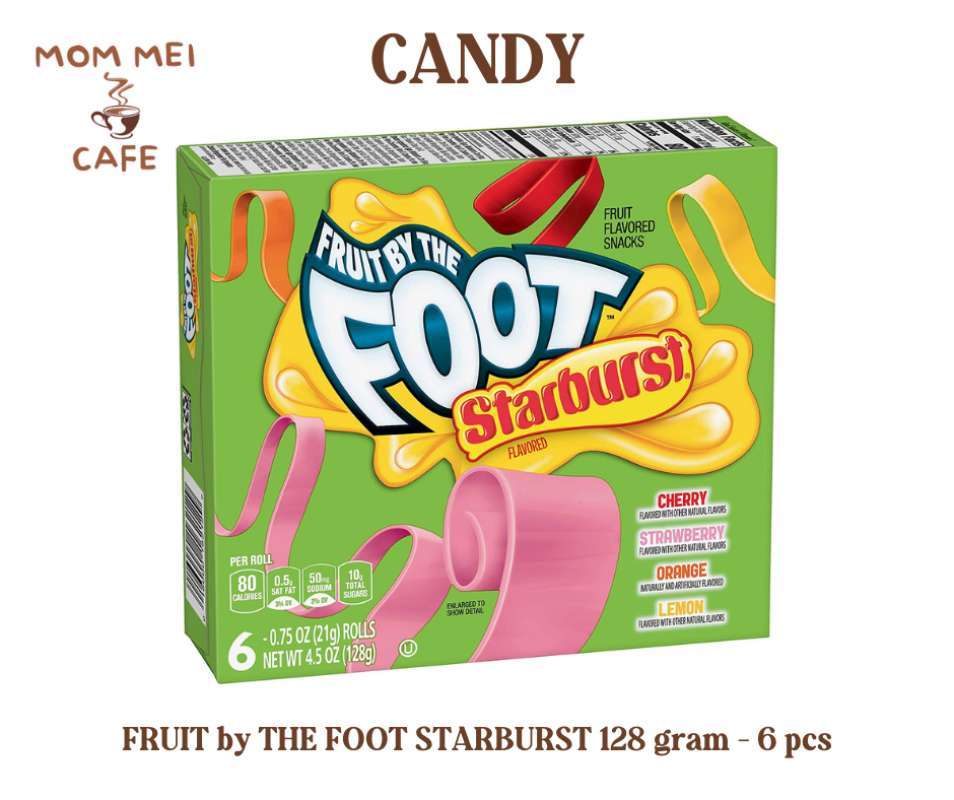 Jual Permen Impor FRUIT BY THE FOOT STARBURST CANDY di Seller Mom Mei