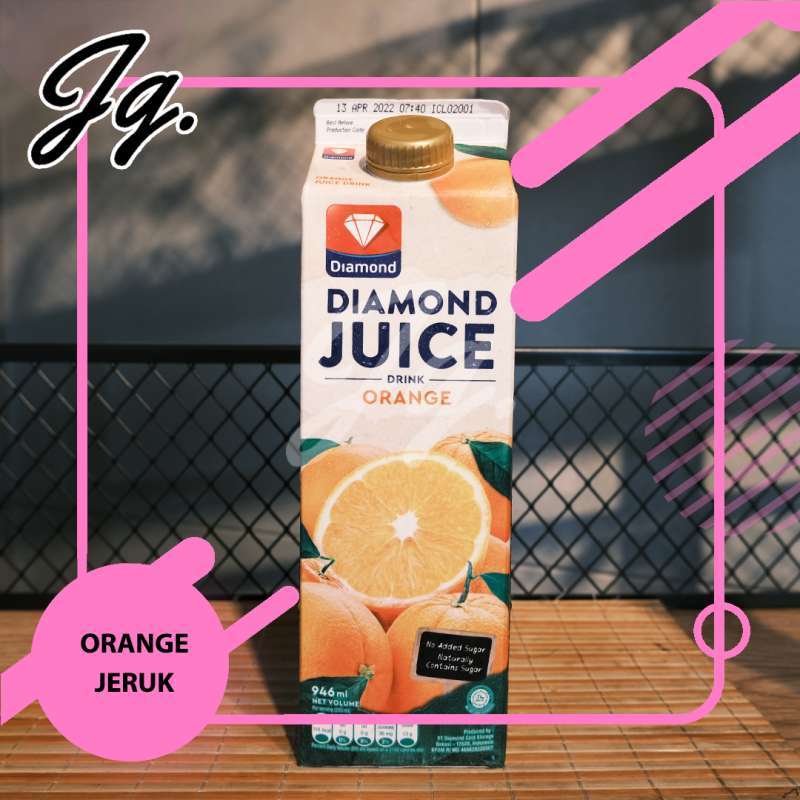 Promo Diamond Juice Orange 946ml Diamond Juice Diskon 2 di Seller
