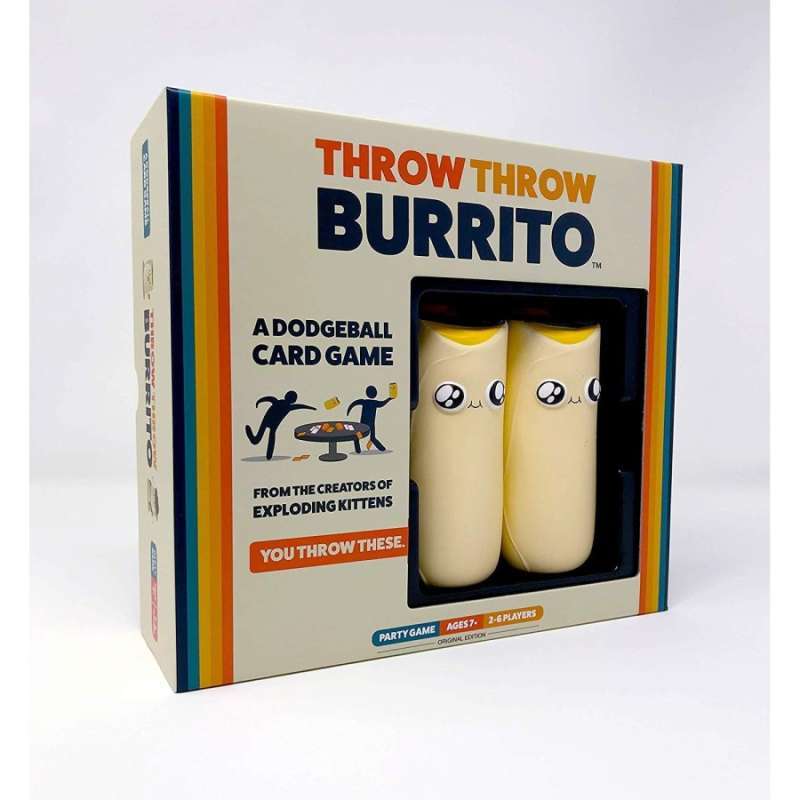 Promo Throw Burrito Card Game by Exploding Kittens ( Original ) TBG