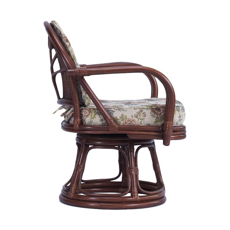 Jual Hagihara Kursi  Putar  Reclining Vintage Kaki Sedang  